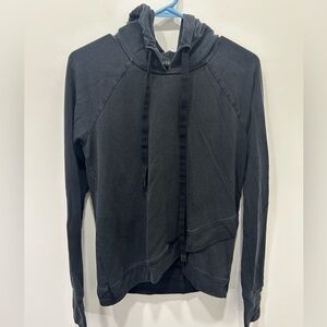 Athleta Pinnacle Criss Cross Jodie Black Women’s XS Sweatshirt Pullover